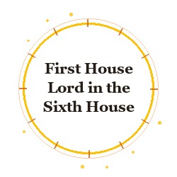First House Lord in the Sixth House